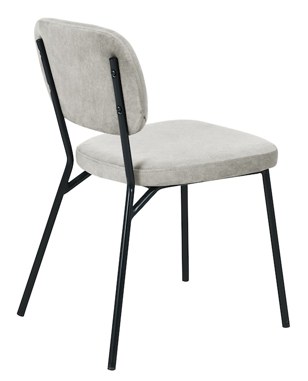 Krzesło tapicerowane Brevery beżowe  - zdjęcie 8