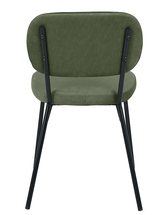 Krzesło tapicerowane Brevery oliwkowe  - zdjęcie 8