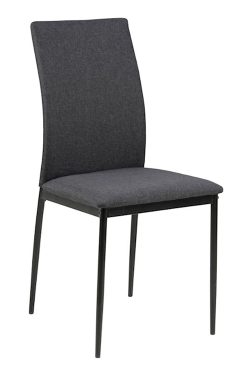 Krzesło tapicerowane Hoseco ciemnoszare