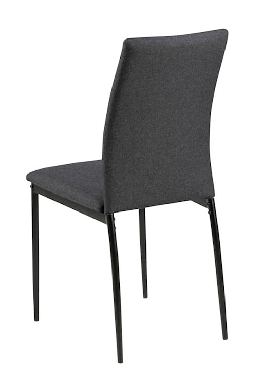 Krzesło tapicerowane Hoseco ciemnoszare  - zdjęcie 7