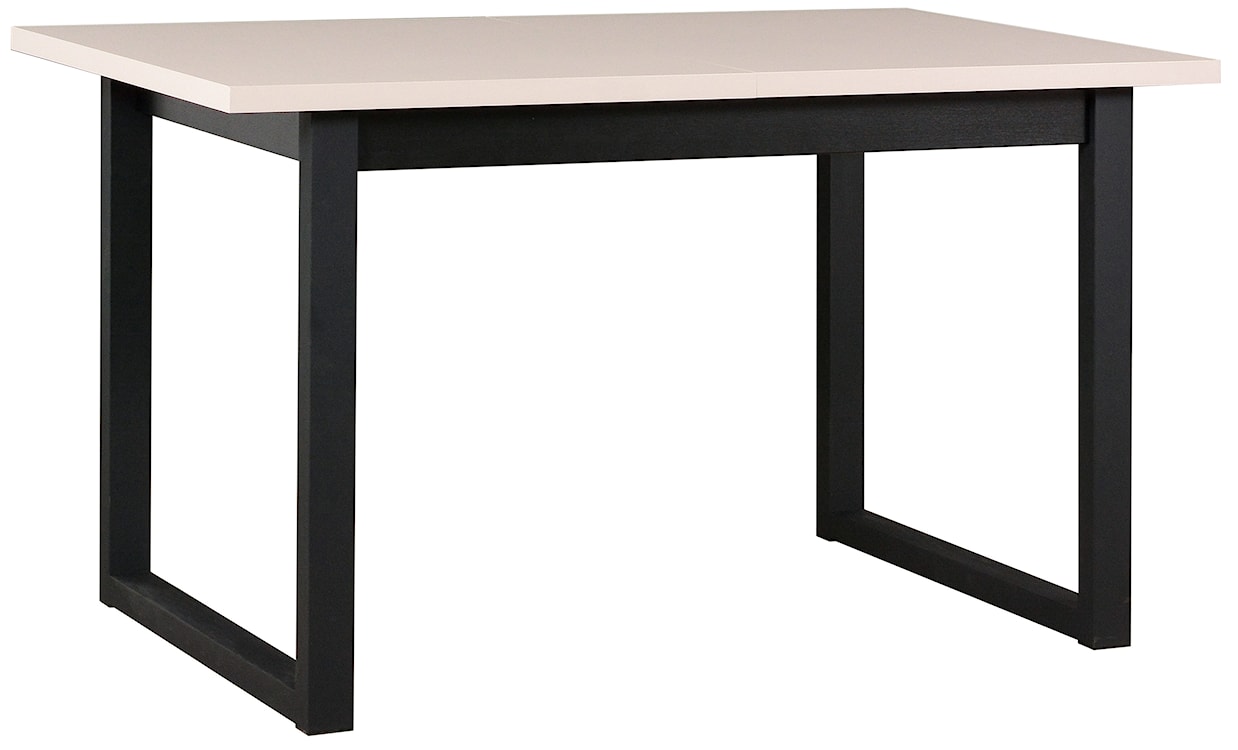Stół rozkładany do jadalni Flotaro 140-180x80 cm czarny/kaszmir