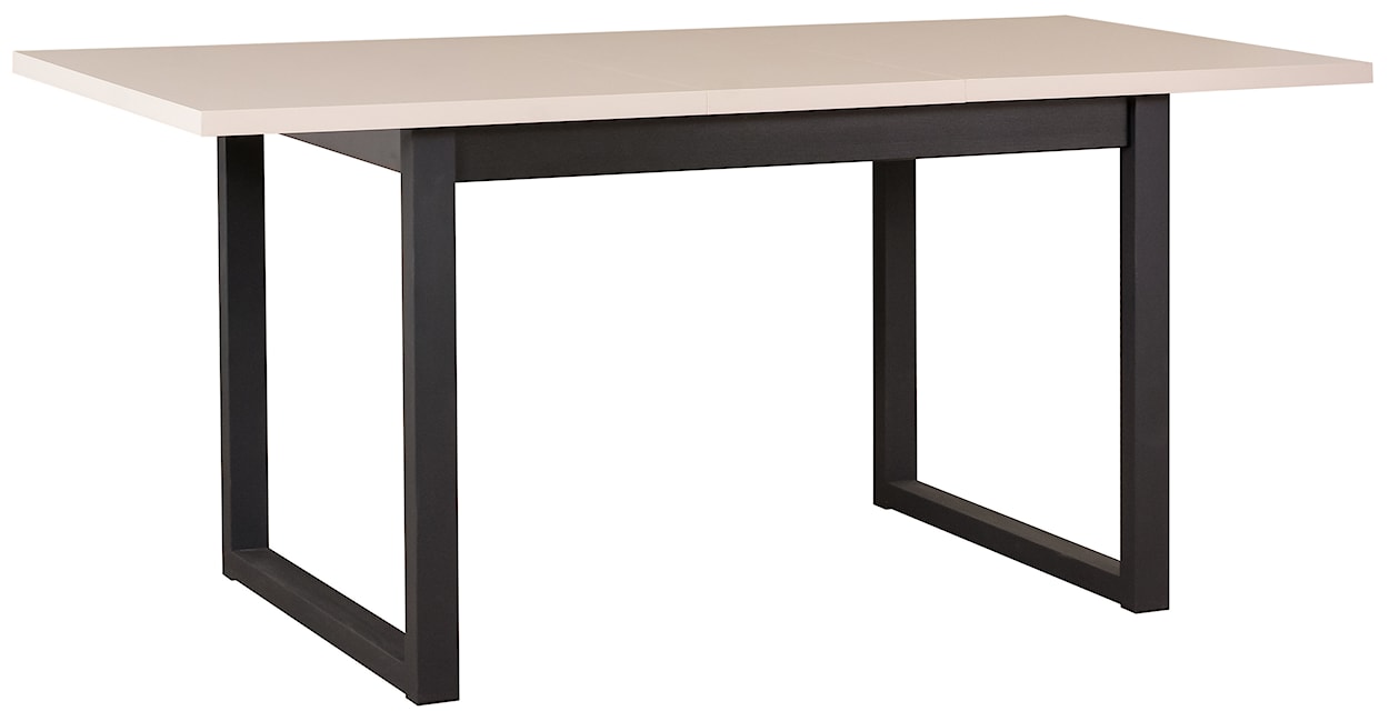 Stół rozkładany do jadalni Flotaro 140-180x80 cm czarny/kaszmir  - zdjęcie 3