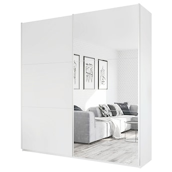 Szafa Rella 225 cm przesuwna z lustrem Platinum