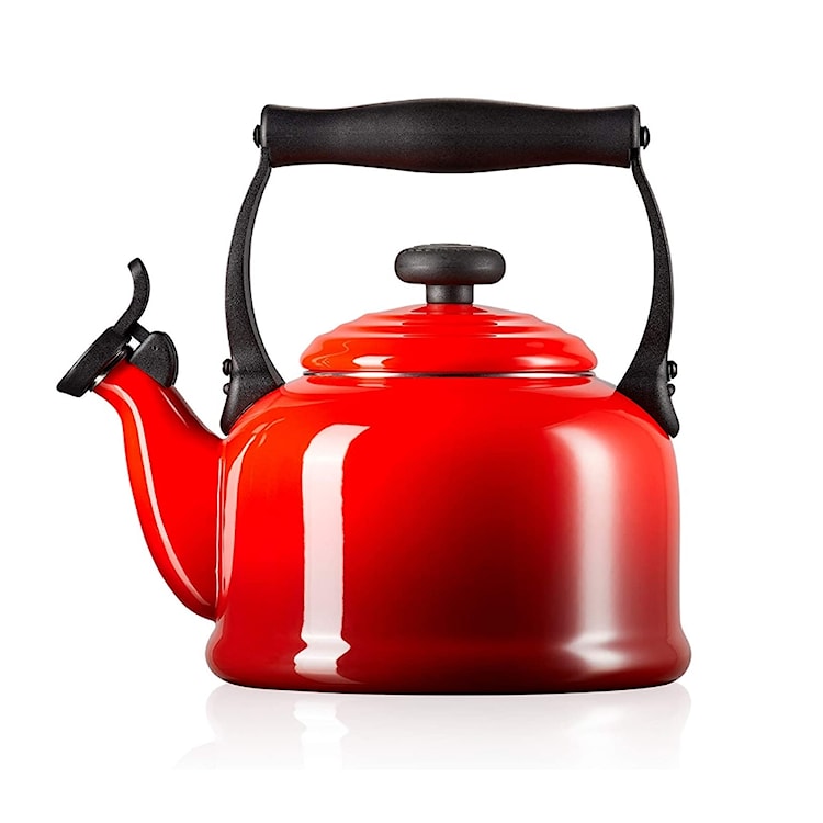 Le Creuset - Czajnik ze stali węglowej Traditional czerwony