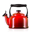 Le Creuset - Czajnik ze stali węglowej Traditional czerwony 