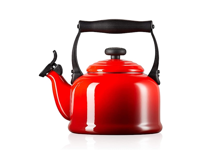 Le Creuset - Czajnik ze stali węglowej Traditional czerwony 