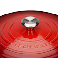 Le Creuset - Brytfanna żeliwna Signature 24 cm czerwona  - zdjęcie 7