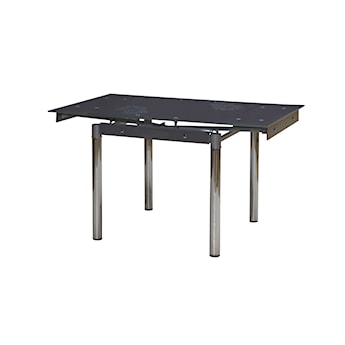 Stół rozkładany Grevinge 80-131x80 cm grafitowy