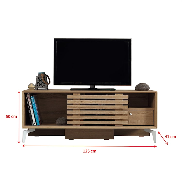 Szafka RTV Rette 125 cm  - zdjęcie 5