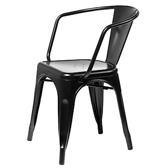 Krzesło Tolader Arms czarne