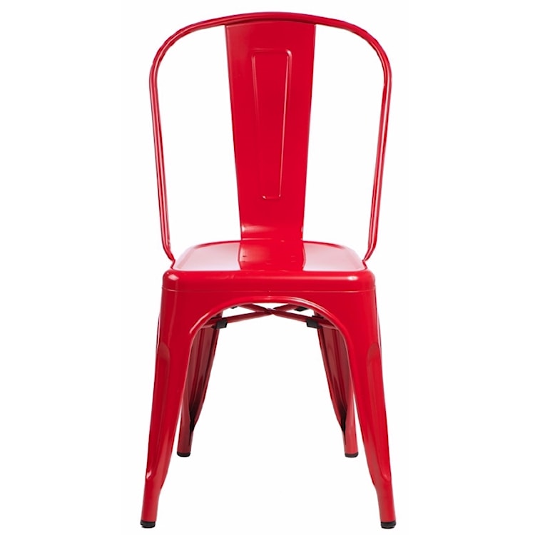 Krzesło Tolader czerwone