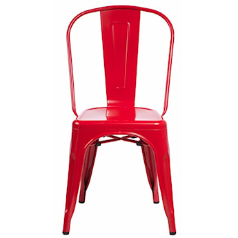 Krzesło Tolader czerwone
