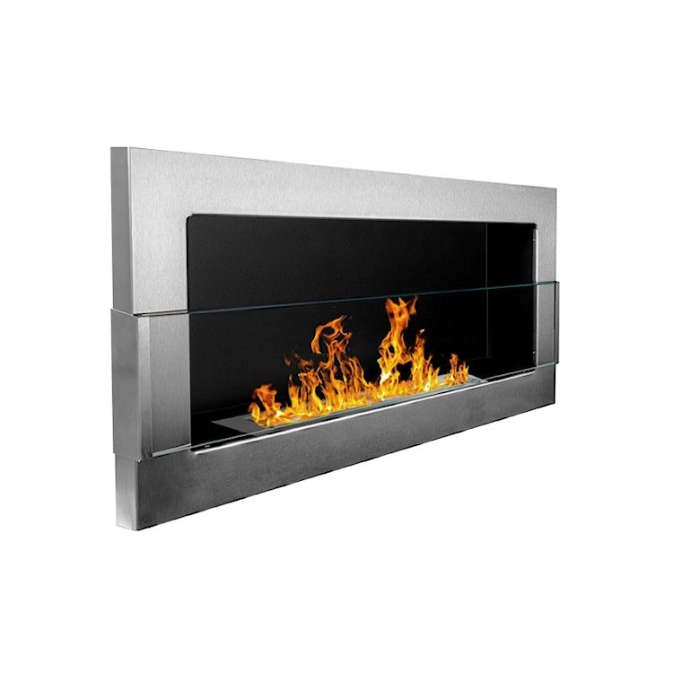 Biokominek Astralis 90x40 cm z certyfikatem TÜV Inox  - zdjęcie 7