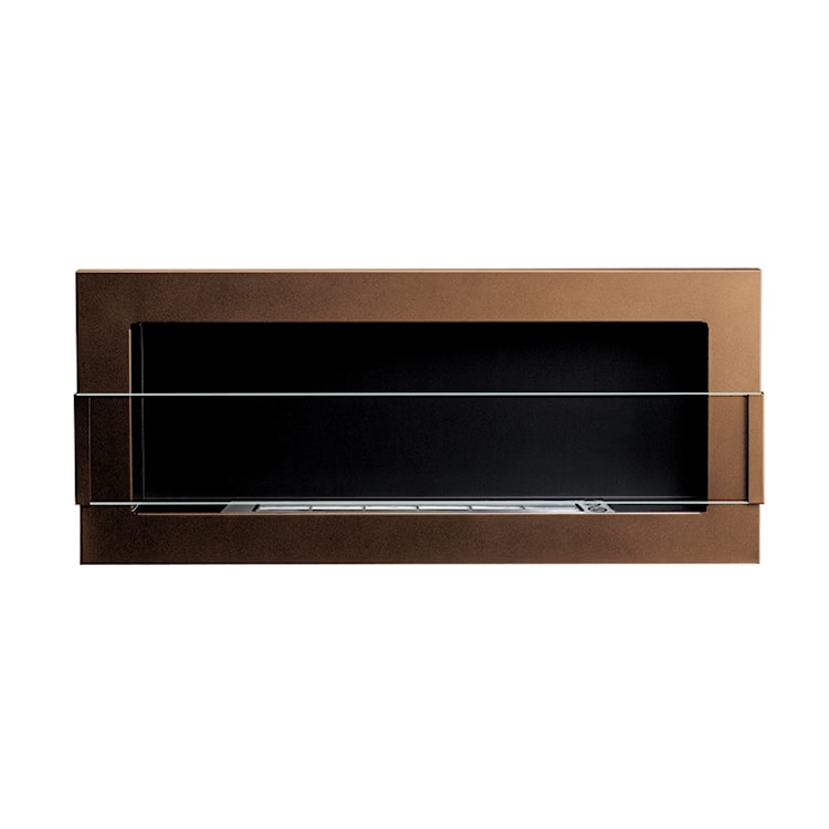 Biokominek Astralis 90x40 cm z certyfikatem TÜV Brąz strukturalny  - zdjęcie 2