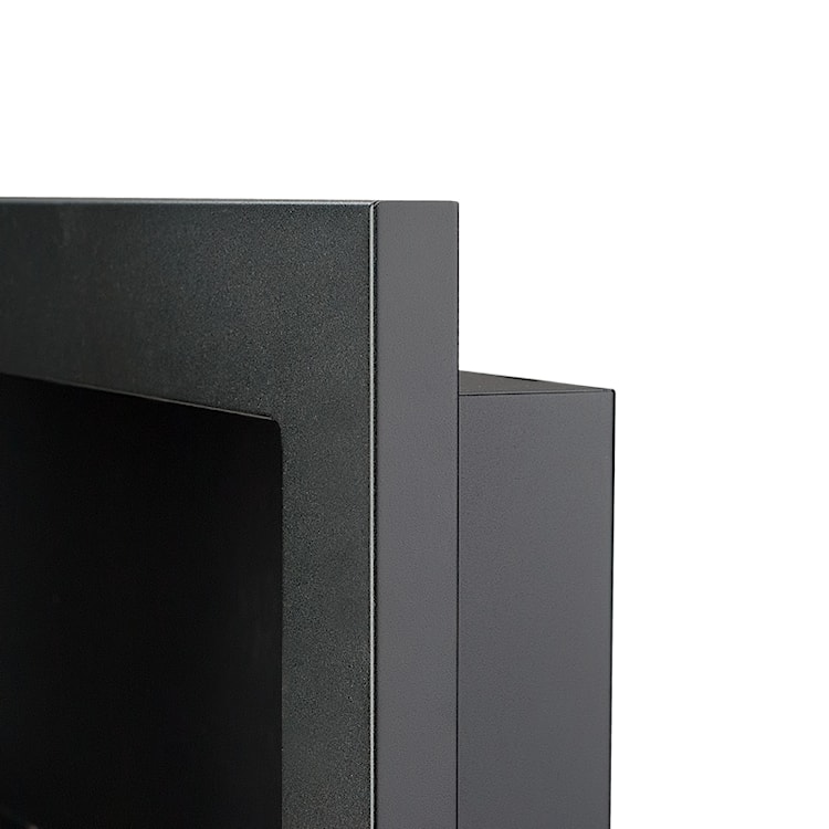 Biokominek Astralis 90x40 cm z certyfikatem TÜV Czarny strukturalny  - zdjęcie 8