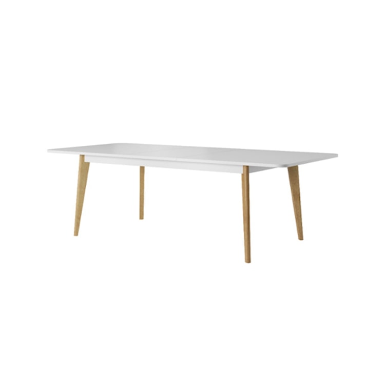 Stół rozkładany Livinella 140-180x80 cm biały  - zdjęcie 2