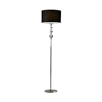 Lampa podłogowa Crystal czarna