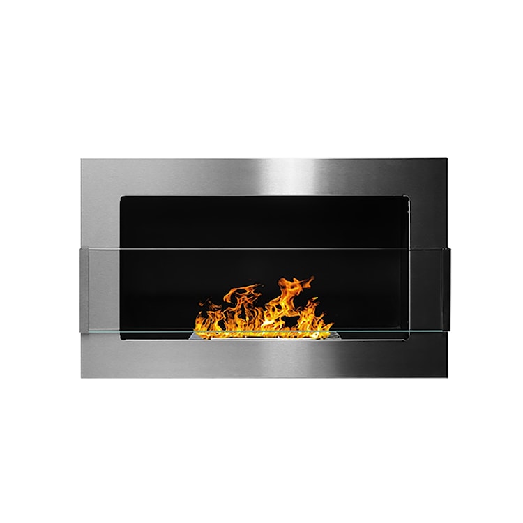 Biokominek Astralis 65x40 cm z certyfikatem TÜV Inox