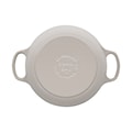 Le Creuset - Brytfanna żeliwna Signature 20 cm kremowa  - zdjęcie 5