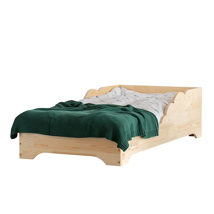 Łóżko Biden dziecięce z drewna 90x160 cm