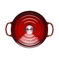 Le Creuset - Brytfanna żeliwna Signature 35 cm czerwona  - zdjęcie 3
