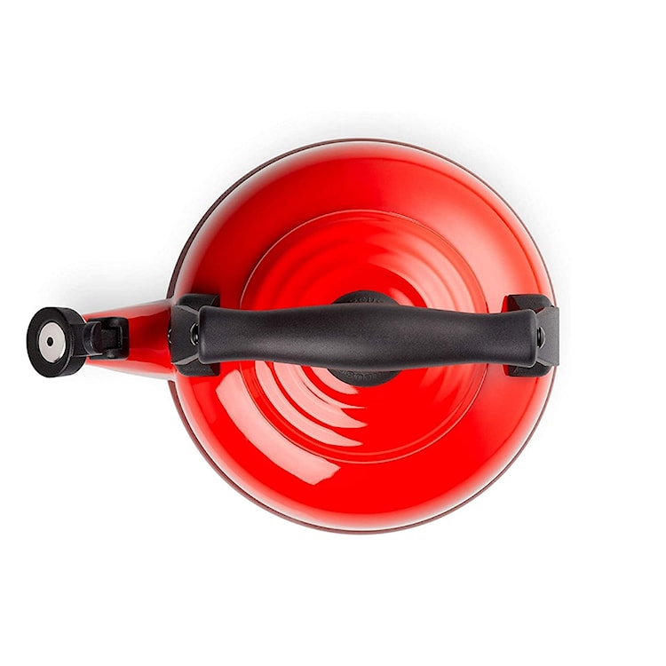 Le Creuset - Czajnik ze stali węglowej Traditional czerwony  - zdjęcie 3