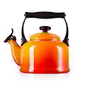 Le Creuset - Czajnik ze stali węglowej Traditional pomarańczowy 