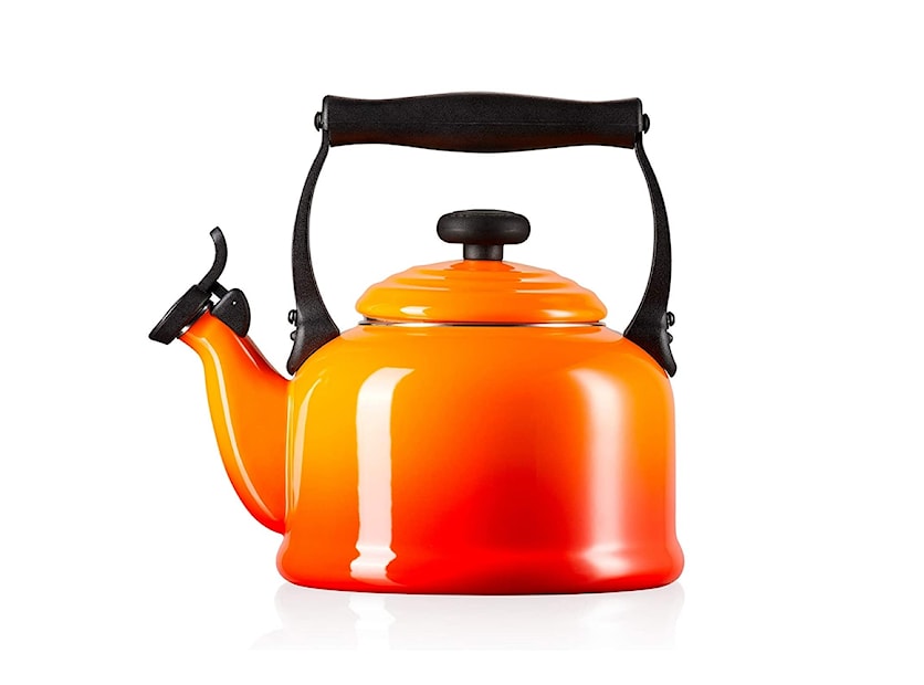 Le Creuset - Czajnik ze stali węglowej Traditional pomarańczowy 