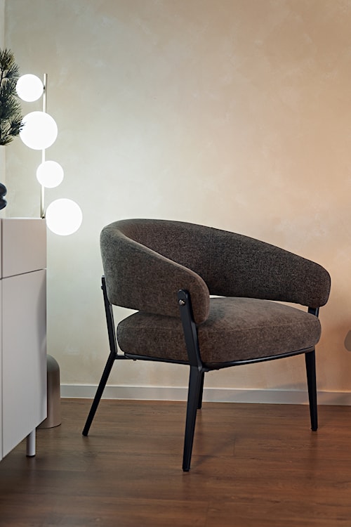 Fotel wypoczynkowy Symbled mocca szenil  - zdjęcie 5