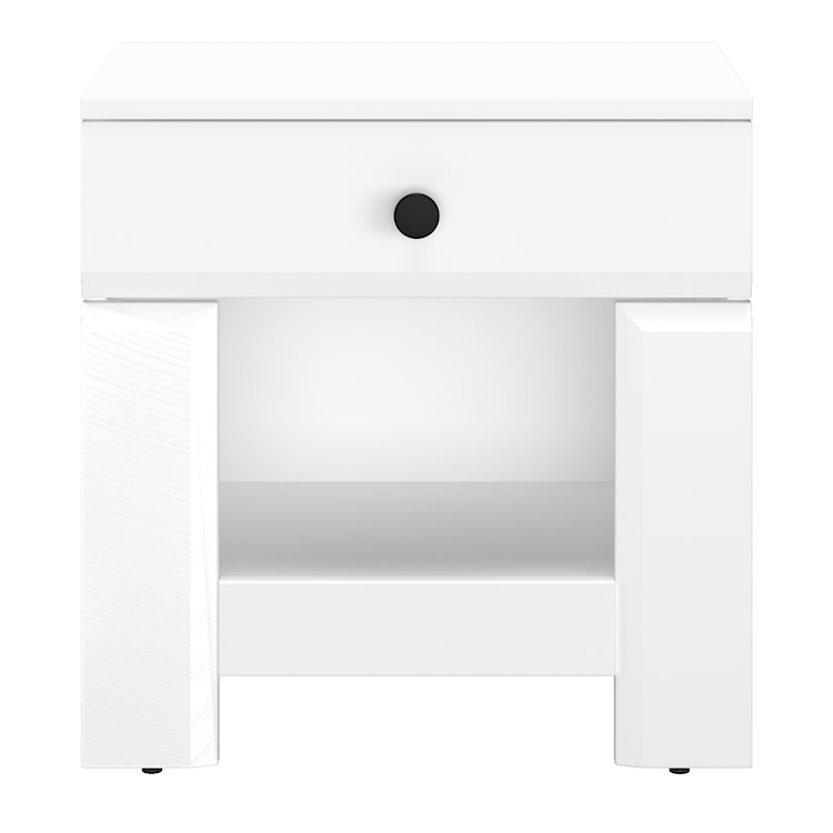 Szafka nocna Murguet 50x35 cm z szufladą biała  - zdjęcie 6