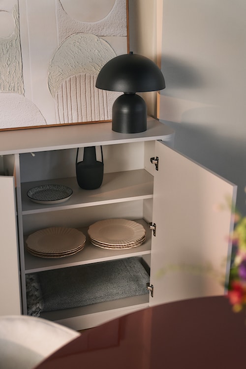 Komoda dwudrzwiowa Luvio 140 cm kaszmir  - zdjęcie 11