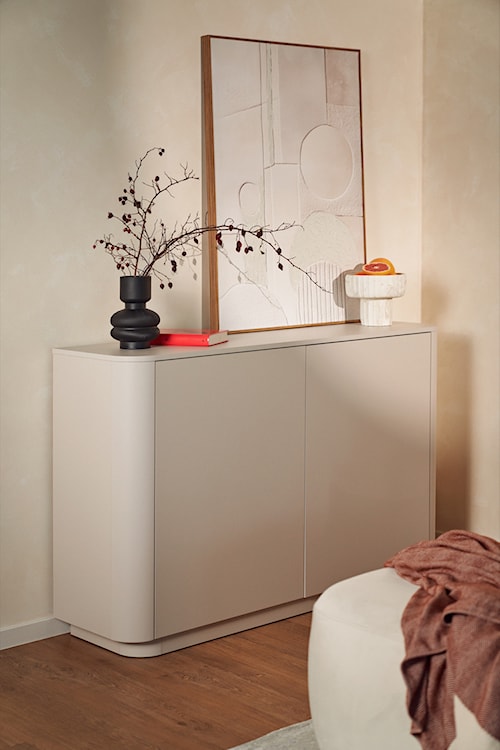 Komoda dwudrzwiowa Luvio 140 cm kaszmir  - zdjęcie 3