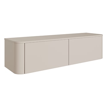 Szafka RTV Luvio wisząco-stojąca 140 cm kaszmir