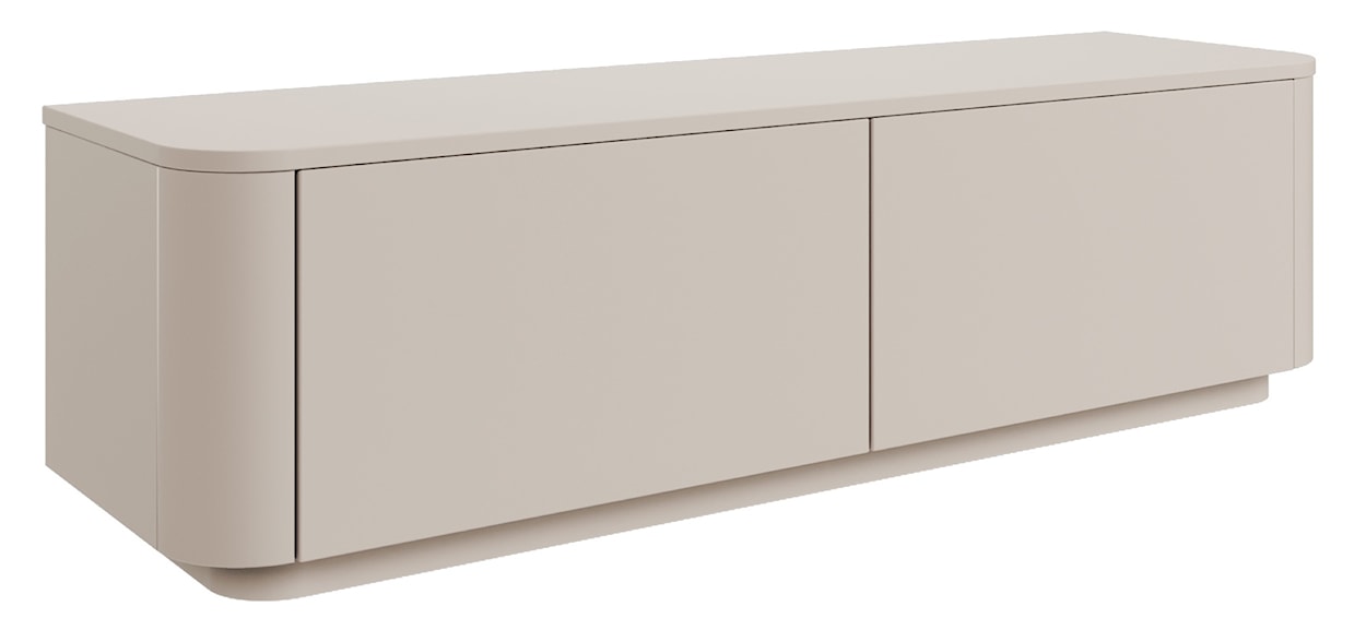 Szafka RTV Luvio wisząco-stojąca 140 cm kaszmir  - zdjęcie 5