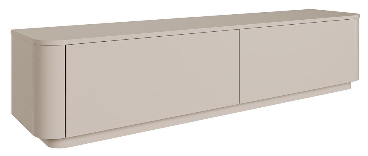 Szafka RTV Luvio wisząco-stojąca 175 cm kaszmir  - zdjęcie 5