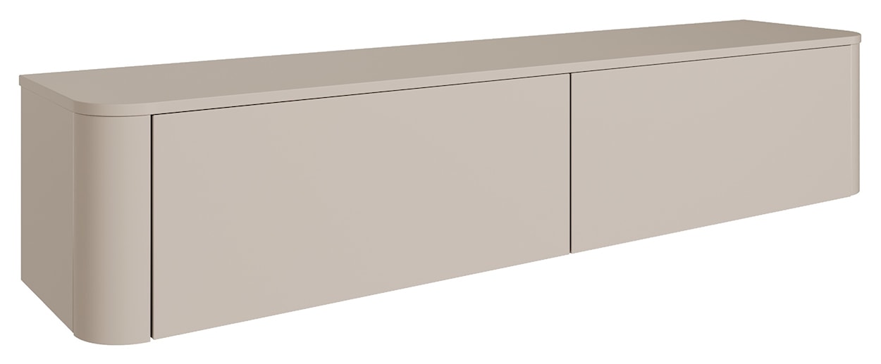 Szafka RTV Luvio wisząco-stojąca 175 cm kaszmir 