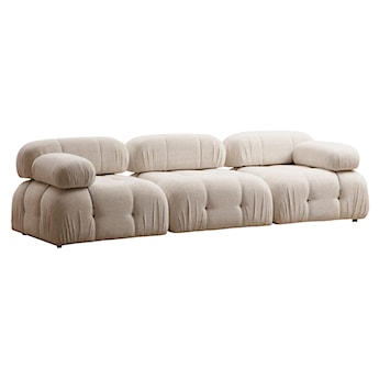 Sofa modułowa Lullie boucle kremowa