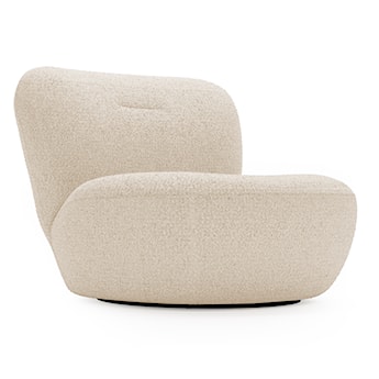 Fotel obrotowy Nicolino beżowy boucle