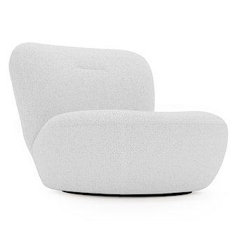 Fotel obrotowy Nicolino jasnoszary boucle