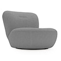 Fotel obrotowy Nicolino ciemnoszary boucle
