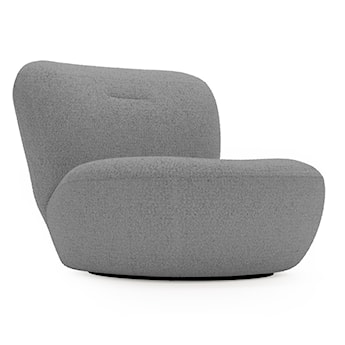 Fotel obrotowy Nicolino ciemnoszary boucle