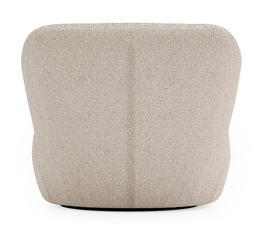 Fotel obrotowy Nicolino ciemnobeżowy boucle  - zdjęcie 7