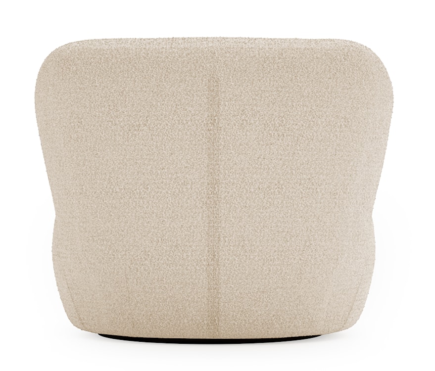 Fotel obrotowy Nicolino beżowy boucle  - zdjęcie 5