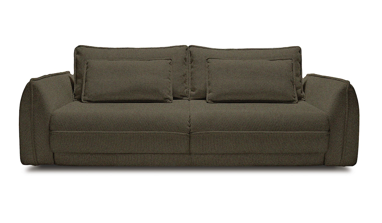 Sofa trzyosobowa Desertes brązowa plecionka  - zdjęcie 2