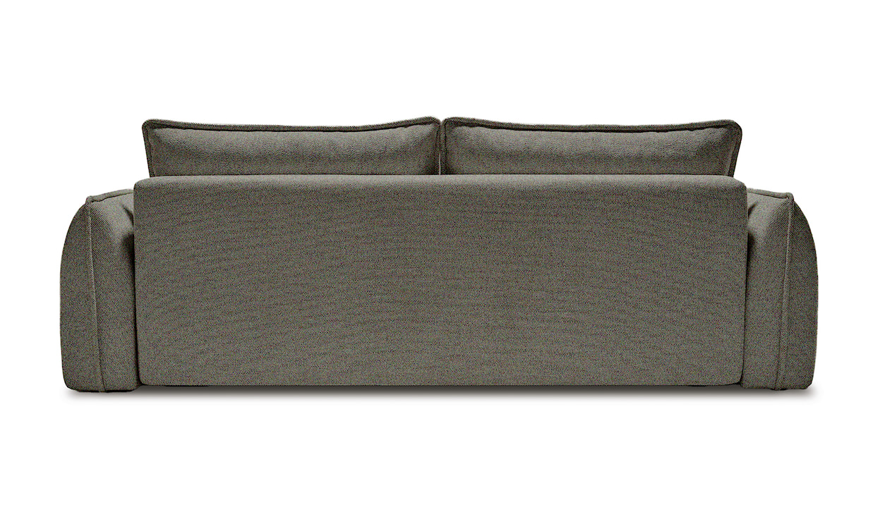 Sofa trzyosobowa Desertes szara plecionka  - zdjęcie 7