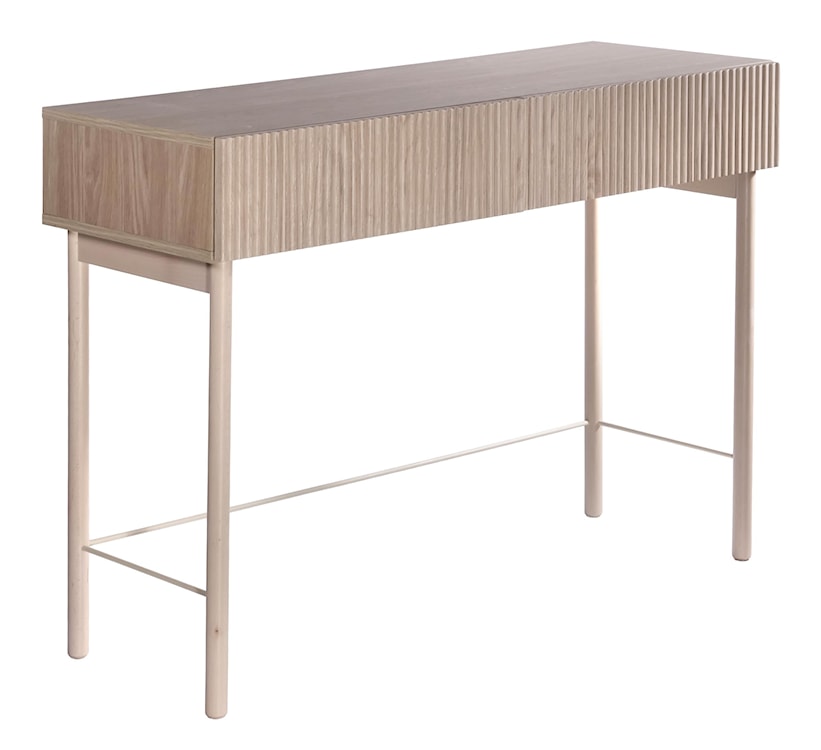 Toaletka Nolie z szufladami i nóżkami 110 cm Dąb Olejowany 
