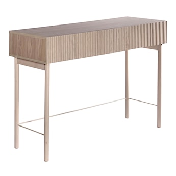 Toaletka Nolie z szufladami i nóżkami 110 cm Dąb Olejowany