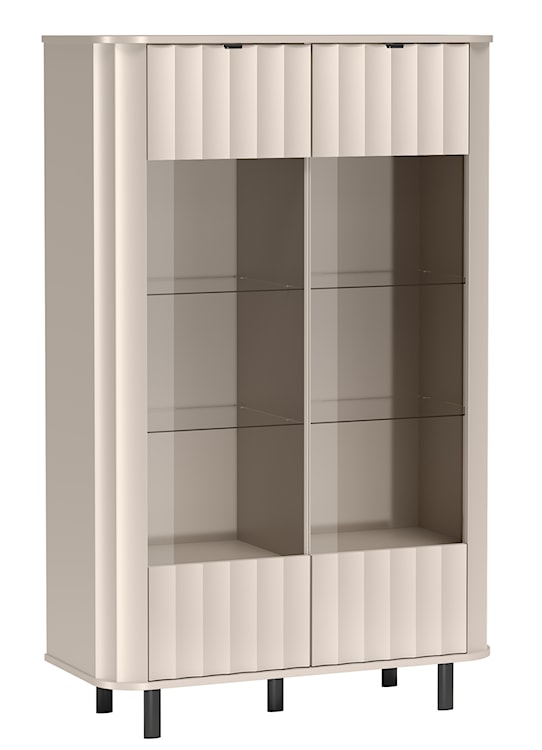 Witryna niska Novado dwudrzwiowa 98 cm kaszmir