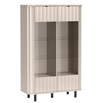 Witryna niska Novado dwudrzwiowa 98 cm kaszmir