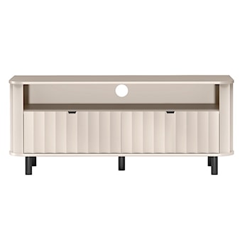 Szafka RTV Novado z dwoma klapami i wnęką 137 cm kaszmir